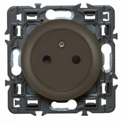 Prise De Courant Borne Automatique Avec Terre Céliane - Graphite Composable - Legrand