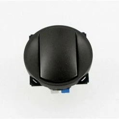 Legrand 064900 Enjoliveur Simple Va-et-vient/poussoir Céliane Graphite - Noir