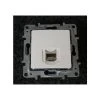 LEGRAND Prise Multimédia RJ45 CAT6 STP Blindée Encastré Blanc Avec Support (sans Plaque) Série NILOE