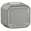 LEGRAND Interrupteur Ou Va-et-vient Lumineux 10AX 250V Plexo Complet Saillie Gris (069713L) -LEGRAND Soldes 57679312 1