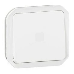 LEGRAND Interrupteur Temporisé Lumineux Plexo Composable Blanc (069604L)