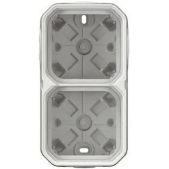LEGRAND Boîtier Saillie à Embouts 2 Postes Horizontaux Et Verticaux Plexo Blanc (069690L) -LEGRAND Soldes 57679353 2
