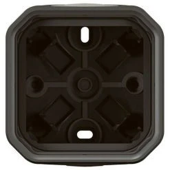 LEGRAND Boîtier Apparent 1 Poste Plexo Avec 2 Embouts Et 1 Entrée - Anthracite (070056) -LEGRAND Soldes 57679378 2