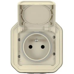 LEGRAND Prise De Courant 2P+T Plexo Complet Saillie Sable (069776L) -LEGRAND Soldes 57679414 2