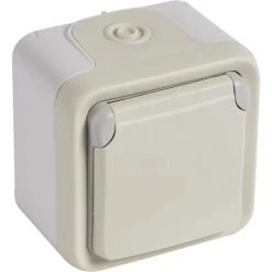 LEGRAND 069770 PLEXUS | Mécanisme De Surface 2P + TT Blanc