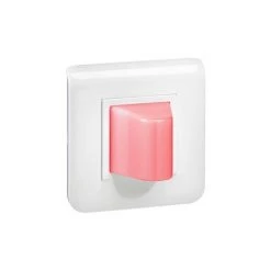 Legrand 076671 Hublot De Couloir Pour Programmes Appel Ou Appel+phonie Rouge - Rouge