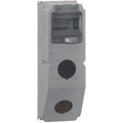 Coffret Pré Percé 2 Prises 16a Ou 32a Avec Rail 6 Modules - Legrand 59846 - Gris