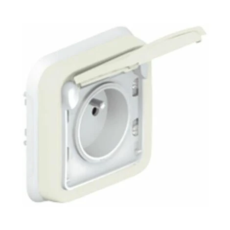 Prise de courant 2P+T avec éclips de protection 16A Plexo complet IP55 encastré Blanc - Legrand Prise De Courant 2P+T Avec éclips De Protection 16A Plexo Complet IP55 Encastré Blanc - Legrand -LEGRAND Soldes 59584772 1