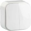 Interrupteur, Mural, Double, White - Legrand 782406. -LEGRAND Soldes 59586915 1