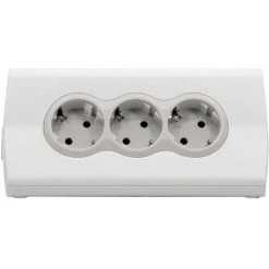 Barre D'alimentation 3 Prises Avec Support Intégré Pour Tablette Et Station De Charge Pour Smartphone à 2 Ports USB, Interrupteur Marche/arrêt, Rallonge De Câble De 1,5 M, 230 V, Couleur White - Legrand 694810. -LEGRAND Soldes 59587060 3