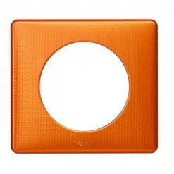 LEGRAND Plaque 1 Poste Orange Snake Celiane 068761