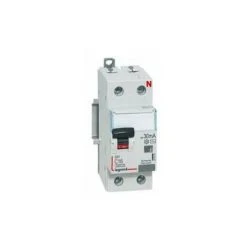 LEGRAND Disjoncteur Différentiel DX³ Phase Neutre à Droite - 30mA C16 F 6000/6kA - 411105
