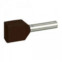 Legrand 037689 Embout De Câblage Starfix - Pour Conducteurs Section - 2x1,5 Mm² - Noir