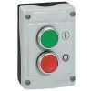 LEGRAND Boîte à Boutons équipée 2 Trous 2 Boutons à Impulsion Vert/rouge -LEGRAND Soldes 60220627 1