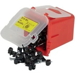 LEGRAND Attaches Multi-diamètres Multifix Pour Câble 7 à 10mm Pointe 1,8x25mm Coloris Gris Sachet De 100 Pièces