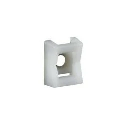 LEGRAND Embase Sà Visser 21x16,5x8,8 Mm Pour Colliers Colring Largeur Maxi 9 Mm Boîte De 100 Pièces
