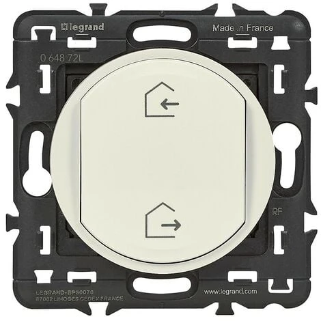 LEGRAND Commande sans fils sans pile Self-e départ/arrivée Dooxie with Netatmo blanc LEGRAND Commande Sans Fils Sans Pile Self-e Départ/arrivée Dooxie With Netatmo Blanc -LEGRAND Soldes 60221405 1