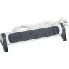 LEGRAND Rallonge Multiprise Confort Bloc De Prises Rotatif 5x2P+T Cordon 3 Mètres -LEGRAND Soldes 60221422 1
