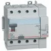 LEGRAND Interrupteur Différentiel DX³-ID Arrivée Haut à Vis Et Départ Haut Automatique - 4P 400V~ 63A TypeAC 30mA - 5 Modules Réf : 411653