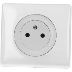 Prise De Courant 16A 2P+T Blanche Affleurante Legrand Céliane™ Complète