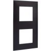 Plaque De Recouvrement Double Legrand Horizontal/vertical Noir Vanela Next 71 Mm -LEGRAND Soldes 60851815 1
