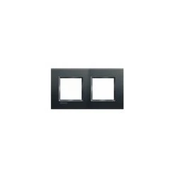 LEGRAND BTICINO LIVINGLIGHT LNA4802 M2AR ? LL-PLACA 2 X 2 M ANTHRACITE -LEGRAND Soldes 60946249 4