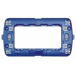 SUPPORT À VIS 4 MODULES BTICINO LIVING LIGHT LEGRAND LN4704