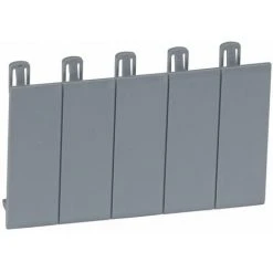 LEGRAND 001961 L746A OBTURATEURS 5 MODULES SÉCABLES, GRIS FONCÉ