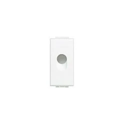 BTICINO LIGHT N4953 FAUX POLO AVEC SORTIE SIMPLE AVEC TROU LEGRAND BTN4953 -LEGRAND Soldes 60947894 3