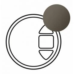 ENJOLIVEUR LEGRAND CÉLIANE INTERRUPTEUR INDIVIDUEL RADIO/RTS SOMFY GRAPHITE LEG067979