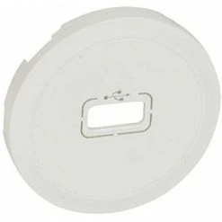 LEGRAND 068253 ENJOLIVEUR CÉLIANE POUR PRISE USB, BLANC