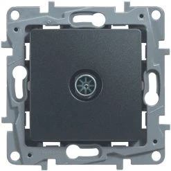 Prise TV Legrand Niloé Encastrable Anthracite
