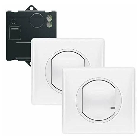 PACK PRÊT-À-CONNECTER CRÉER UN VA-ET-VIENT -1 MICROMODULE + 2 COMMANDES SANS FIL LEGRAND CÉLIANE - TITANE LEG067778 PACK PRÊT-À-CONNECTER CRÉER UN VA-ET-VIENT -1 MICROMODULE + 2 COMMANDES SANS FIL LEGRAND CÉLIANE - TITANE LEG067778 -LEGRAND Soldes 64308619 1