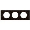 LEGRAND CELIANE PLAQUE DE FINITION 3 POSTES CUIR PIXELS 25771 -LEGRAND Soldes 64864418 1
