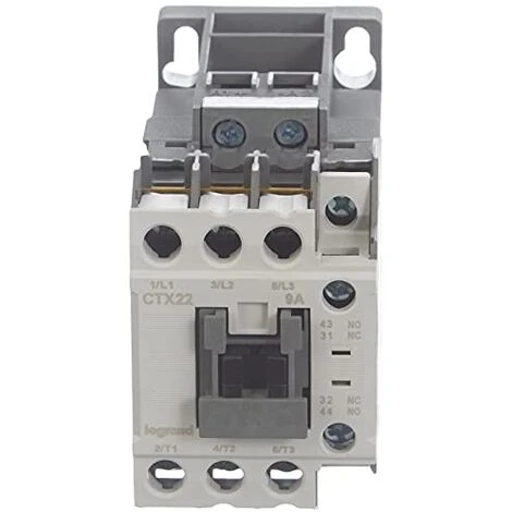 CONTACTEUR DE PUISSANCE CTX 3P 9A 1NO1NC 24V DC LEGRAND LEG416081 CONTACTEUR DE PUISSANCE CTX 3P 9A 1NO1NC 24V DC LEGRAND LEG416081 -LEGRAND Soldes 64911106 1