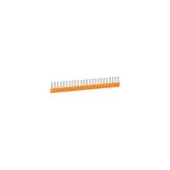 LEGRAND 037667 EMBOUT DE CÂBLAGE À COLLERETTE ISOLANTE STARFIX SIMPLE EN BANDE POUR CONDUCTEURS SECTION 4MM², ORANGE