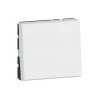 LEGRAND Interrupteur Ou Va-et-vient 10AX 250V~ Mosaic Easy-Led 2 Modules - Blanc - 077011L -LEGRAND Soldes 67194993 1
