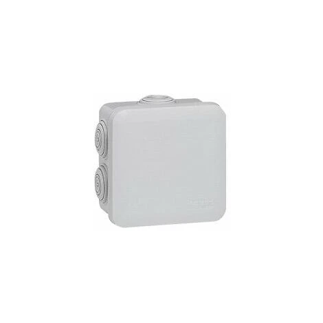 LEGRAND Boite de dérivation carrée 65x65x40mm - fermeture par enclipsage Plexo - Gris LEGRAND Boite De Dérivation Carrée 65x65x40mm - Fermeture Par Enclipsage Plexo - Gris -LEGRAND Soldes 68598806 1