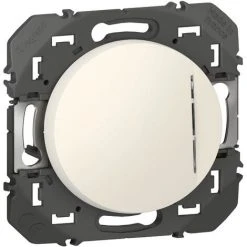 LEGRAND Va-et-vient Avec Voyant Lumineux 10A à Composer Dooxie - Blanc