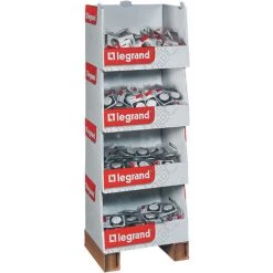LEGRAND Coffret Dooxie (Box) : 60 Va-et-vient 10A, 120 Prises 2P+T 16A + 120 Plaques De Finition Blanc