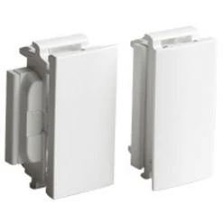LEGRAND Accessoire Soluclip Pour Montage Mosaic Sur Goulotte Blanc 2pcs