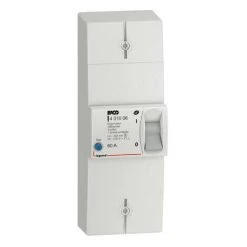 LEGRAND LOT DE 2 Disjoncteurs De Branchement Enedis Bipolaire Différentiel 500mA Sélectif Intensité 60A Non Réglable - 401006