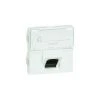 Prise RJ45 Catégorie 6A STP Inclinée à 45° De 2 Modules - Mosaic - Blanc - 076508 - Legrand -LEGRAND Soldes 7565813 1