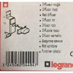 Legrand 004494 - Lexic Diffuseur Rouge - Rouge