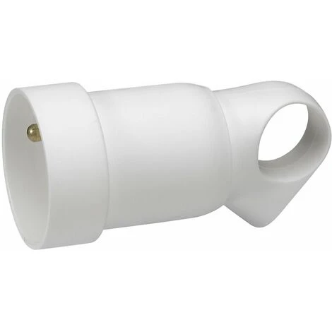 LEGRAND Prolongateur plastique 2P+T 16A à anneau avec étiquette avec Gencod - blanc LEGRAND Prolongateur Plastique 2P+T 16A à Anneau Avec étiquette Avec Gencod - Blanc -LEGRAND Soldes 7833543 1