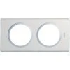 LEGRAND Plaque Céliane Matières 2 Postes - Finition Verre Miroir -LEGRAND Soldes 7833592 1