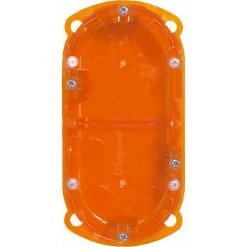 LEGRAND Boîte à Encastrer Batibox Multimatériaux - 2 Postes Profondeur 40mm