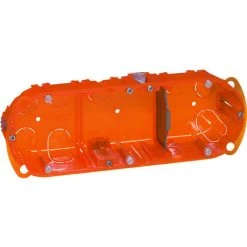 LEGRAND Boîte à Encastrer Batibox Multimatériaux - 3 Postes Profondeur 40mm