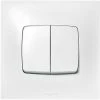 LEGRAND Double Poussoir Neptune - 6A - Blanc -LEGRAND Soldes 7833761 1