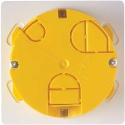 LEGRAND Boîte De Dérivation Pour Plâtre - Diamètre85, Prof. 40mm - Avec Plaque Et Vis